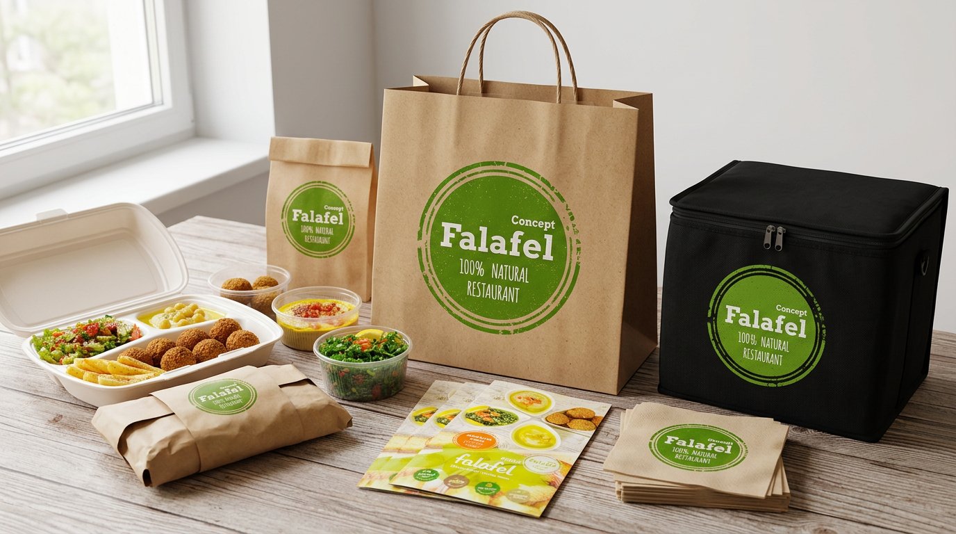 Falafel Concept Delivery Model - Food Delivery Business